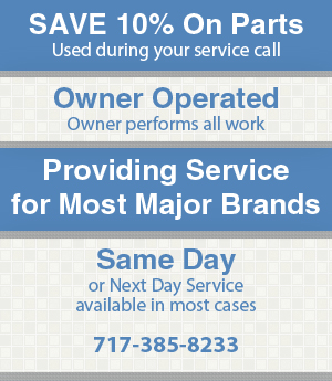 Appliance Repair Services - Carlisle, PA - T & J Appliance Service